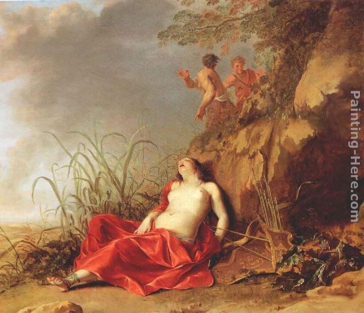 Dirck van der Lisse Sleeping Nymph